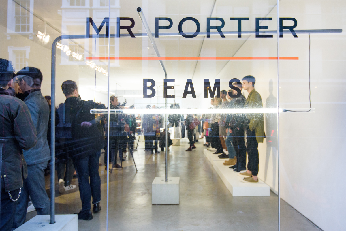 MR PORTER x BEAMS Exhibition Design @ London | Schemata Architects / Jo